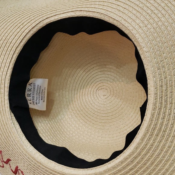 SERRA BEACH HAT/ ROSE ALL DAY - Picture 6 of 7